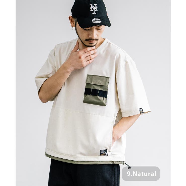 9.ナチュラル | Tシャツ 半袖 ROKX | Rocky Monroe
