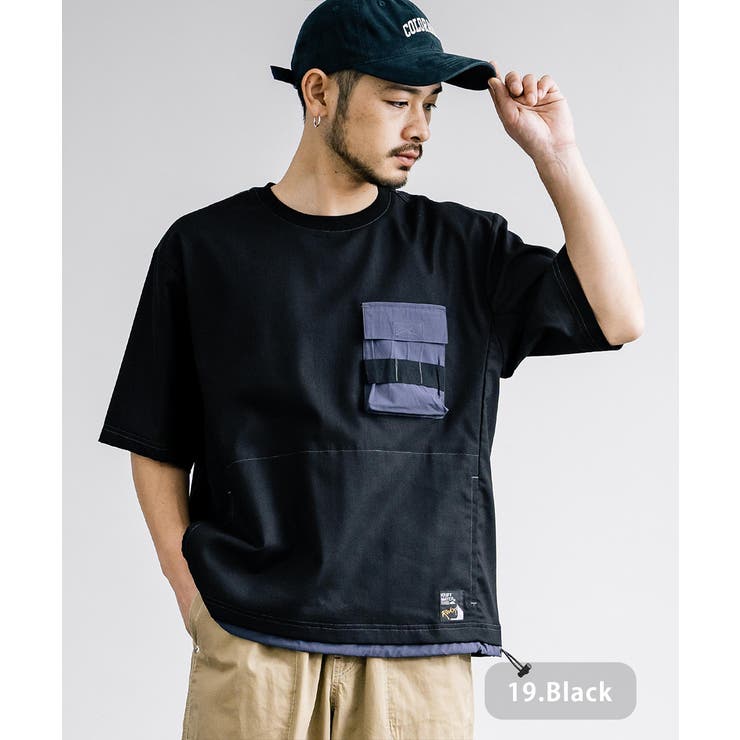 19.ブラック | Tシャツ 半袖 ROKX | Rocky Monroe