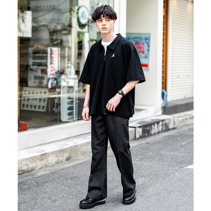 KANGOL ポロシャツ ハーフジップ | Rocky Monroe | 詳細画像4 