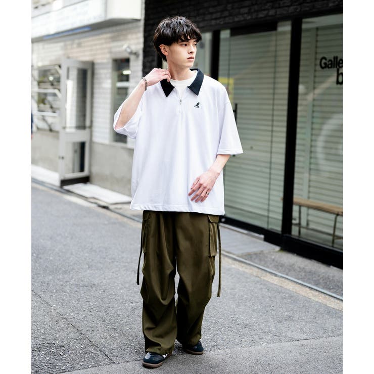 KANGOL ポロシャツ ハーフジップ | Rocky Monroe | 詳細画像20 