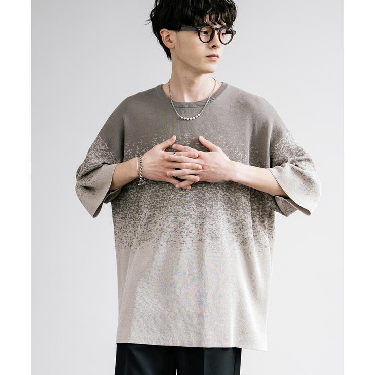 期間限定30％OFF! 接触冷感 Monroe ニット[品番：OE000007971]｜Rocky 半袖 トップス