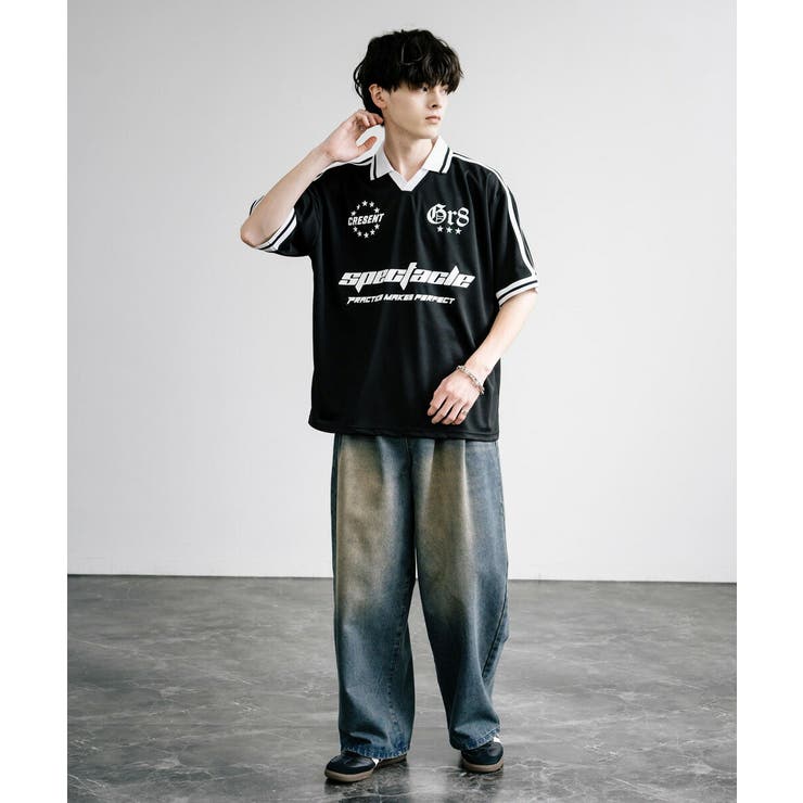 ゲームシャツ Tシャツ 襟付き[品番：OE000008013]｜Rocky Monroe
