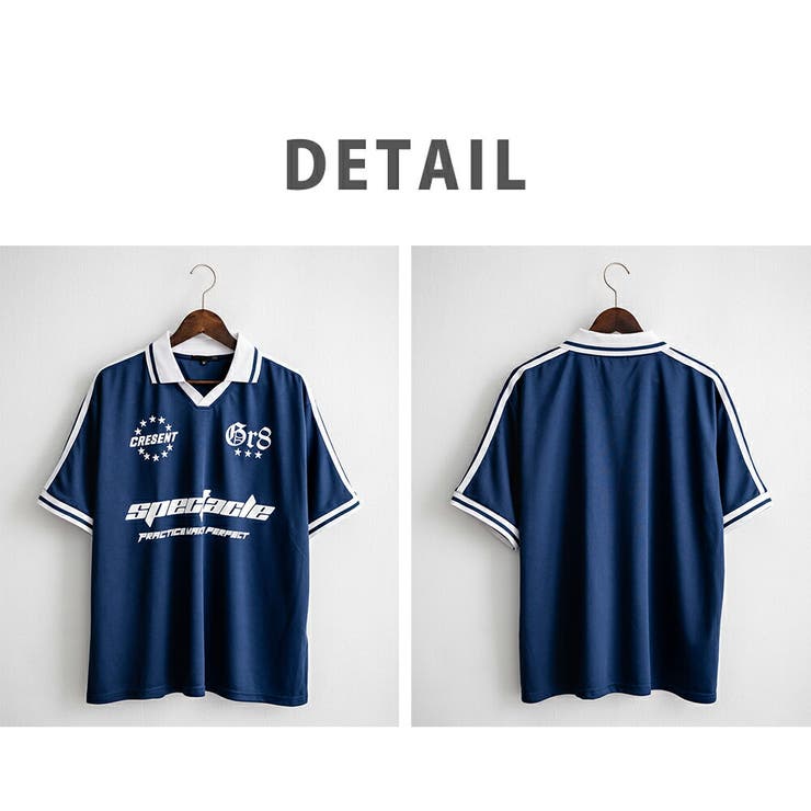 ゲームシャツ Tシャツ 襟付き[品番：OE000008013]｜Rocky Monroe