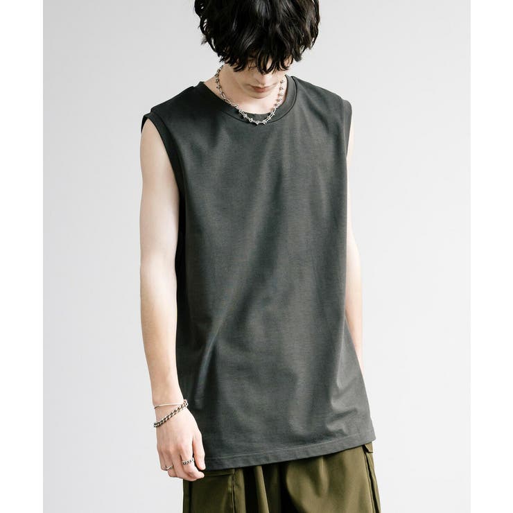 タンクトップ ロング丈 ノースリーブ[品番：OE000008057]｜Rocky  Monroe（ロッキーモンロー）のメンズファッション通販｜SHOPLIST（ショップリスト）