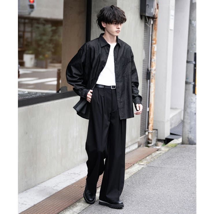 メンズ デニムシャツ 羽織り ストリート オーバーサイズ Amazon.co.jp: [PPEIREE] デニム シャツ メンズ 五分袖
