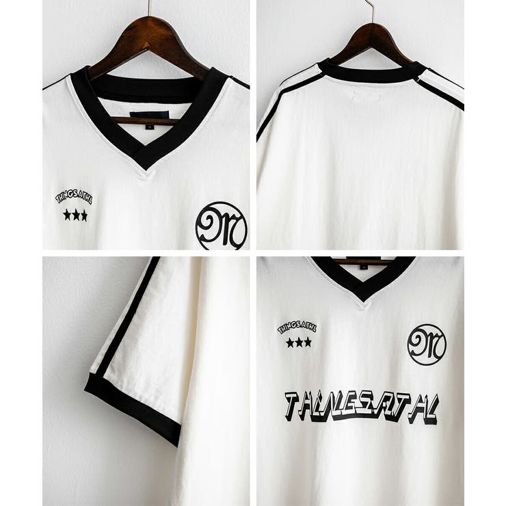 ゲームシャツ Tシャツ Vネック[品番：OE000008099]｜Rocky Monroe