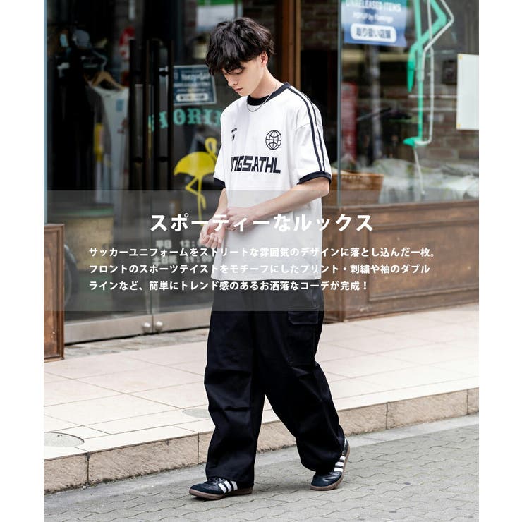 ゲームシャツ Tシャツ クルーネック[品番：OE000008100]｜Rocky Monroe