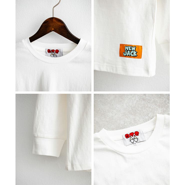 プリントTシャツ バックプリント ロンT[品番：OE000008189]｜Rocky