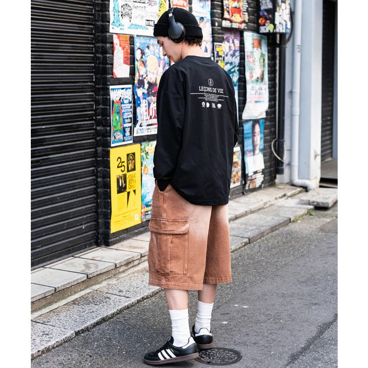 コグザビッグスモーク オーバーサイズTシャツ 裾ドローコード コグザビッグスモーク オーバーサイズTシャツ 裾ドローコード