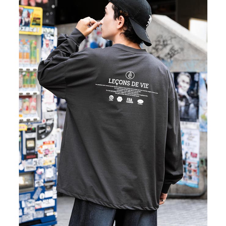 Tシャツ 長袖 裾ドローコード[品番：OE000008186]｜Rocky Monroe