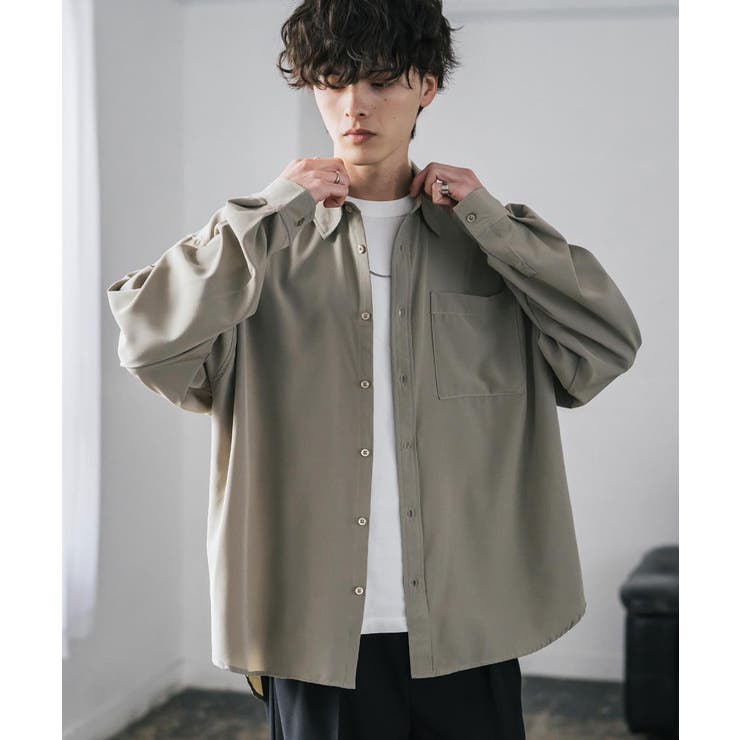 カジュアルシャツ ドレープシャツ 長袖 | Rocky Monroe | 詳細画像14 