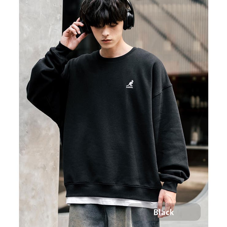 ブラック | KANGOL スウェット 裏起毛 | Rocky Monroe