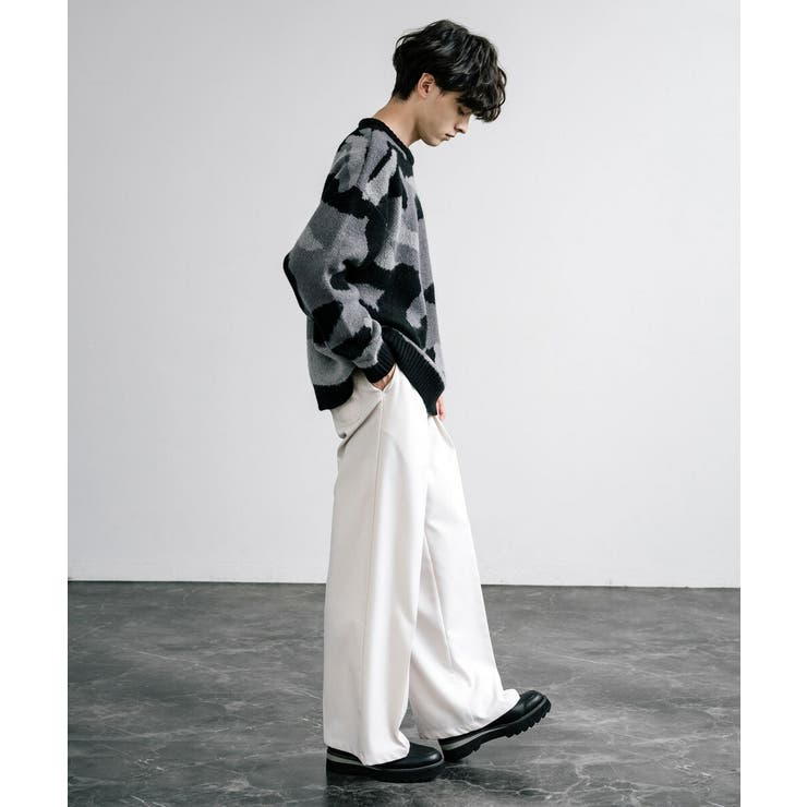 ニット セーター カモフラ柄 | Rocky Monroe | 詳細画像13 