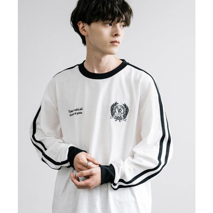 ロンT 袖ライン リンガー[品番：OE000008209]｜Rocky  Monroe（ロッキーモンロー）のメンズファッション通販｜SHOPLIST（ショップリスト）