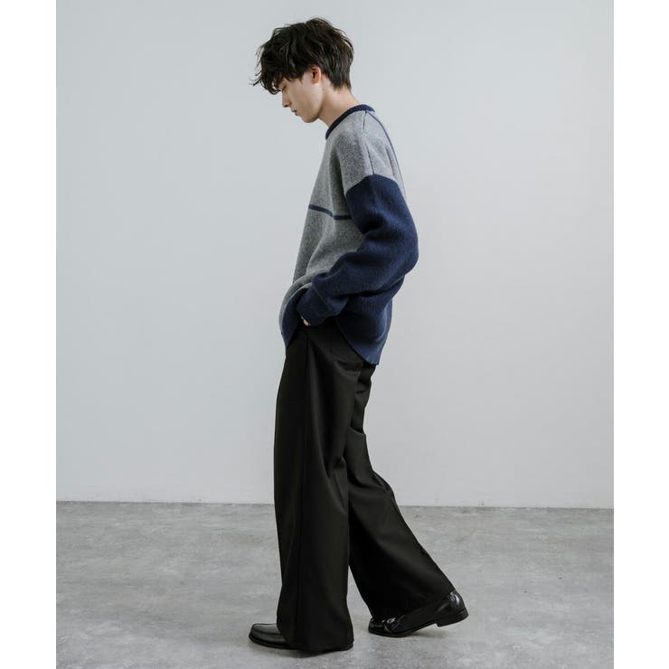 ニット クロスチェック オーバーサイズ | Rocky Monroe | 詳細画像10 