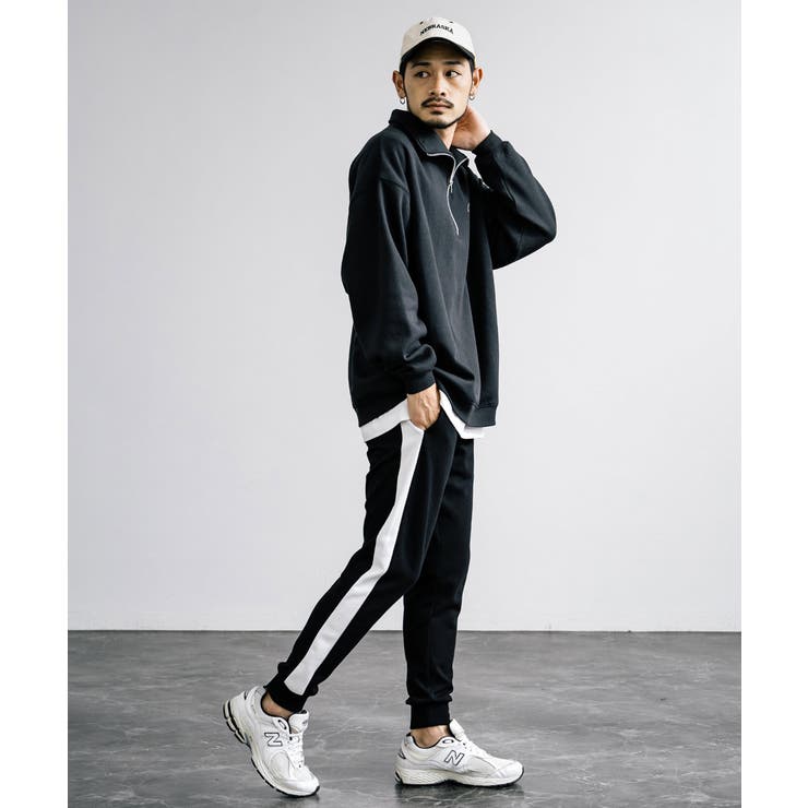 ジョガーパンツ ラインパンツ スリム | Rocky Monroe | 詳細画像31 