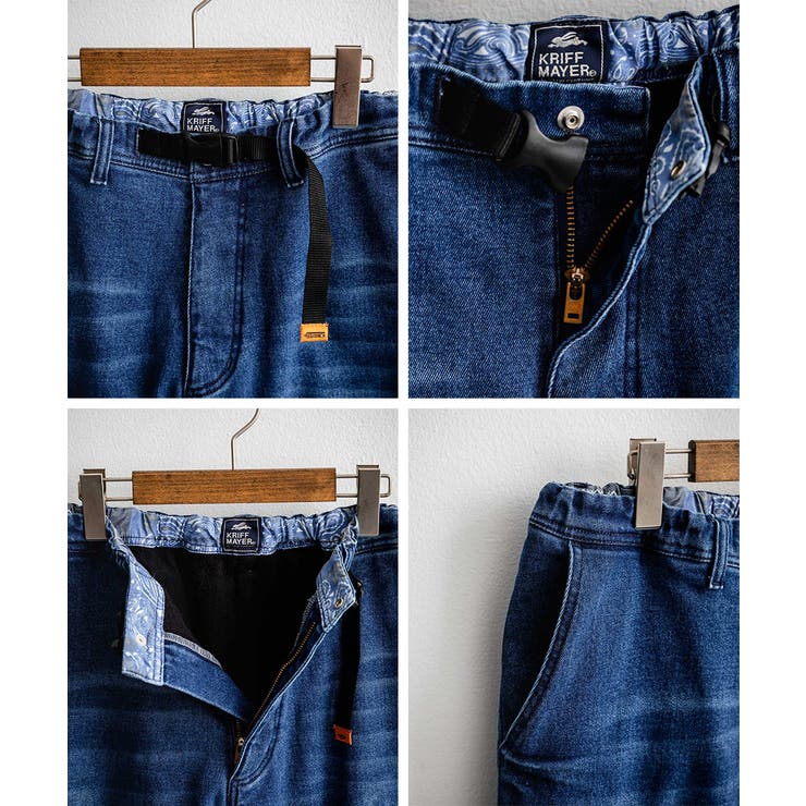 RISE専用 クライミングパンツ デニム 裏フリース[品番：OE000008350]｜Rocky