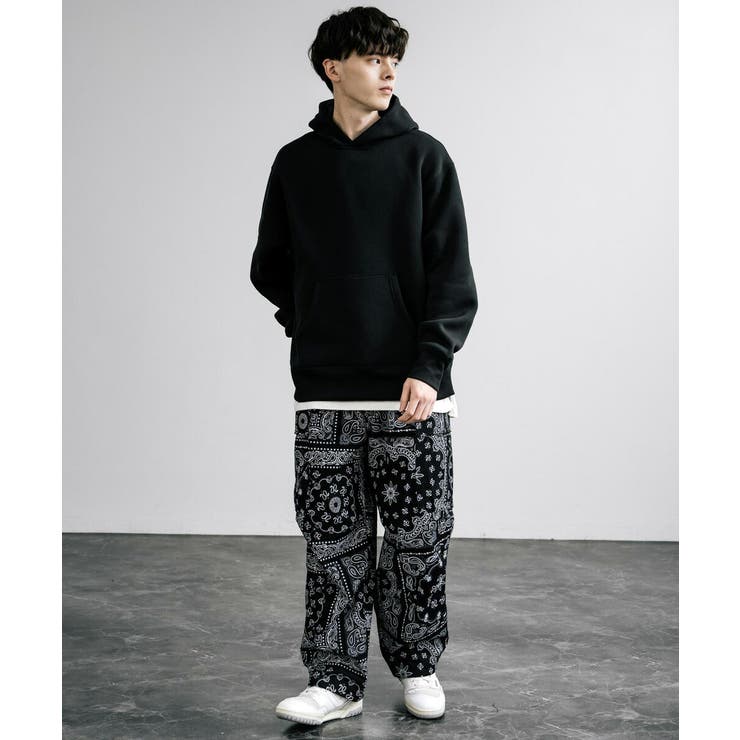 ワイドカーゴパンツ 迷彩 ペイズリー[品番：OE000008458]｜Rocky