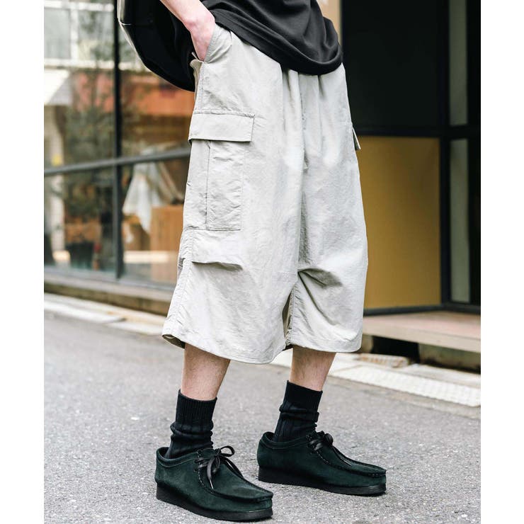 90s AmericanRag コットン チェック カーゴパンツ バギーショーツ 90s AmericanRag コットン チェック カーゴパンツ バギーショーツ