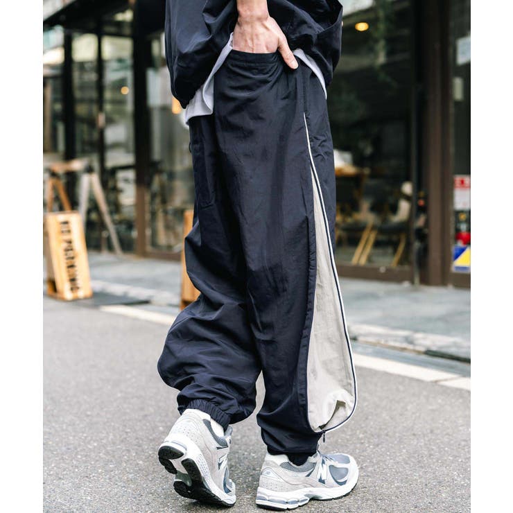 ナイロン トラックパンツ サイドジップ | Rocky Monroe | 詳細画像15 