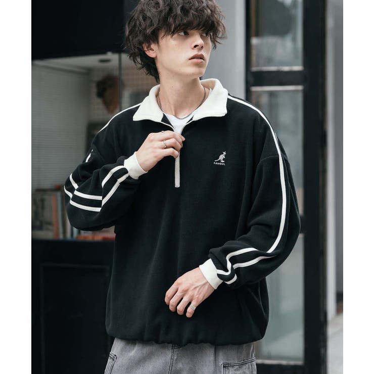 新色追加 KANGOL ハーフジップフリース | Rocky Monroe | 詳細画像3 