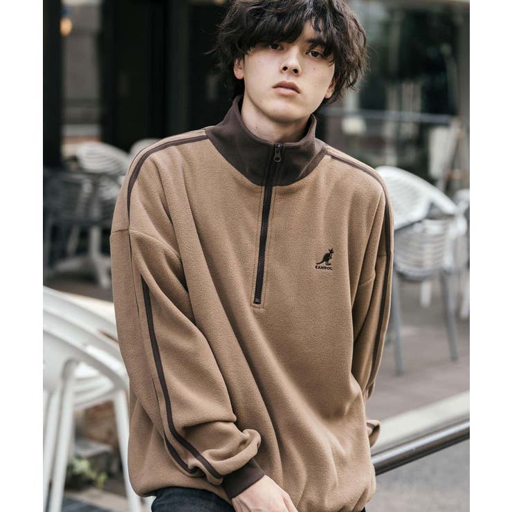 新色追加 KANGOL ハーフジップフリース | Rocky Monroe | 詳細画像12 