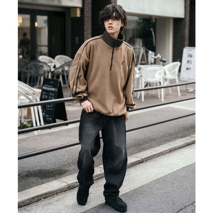 新色追加 KANGOL ハーフジップフリース | Rocky Monroe | 詳細画像13 