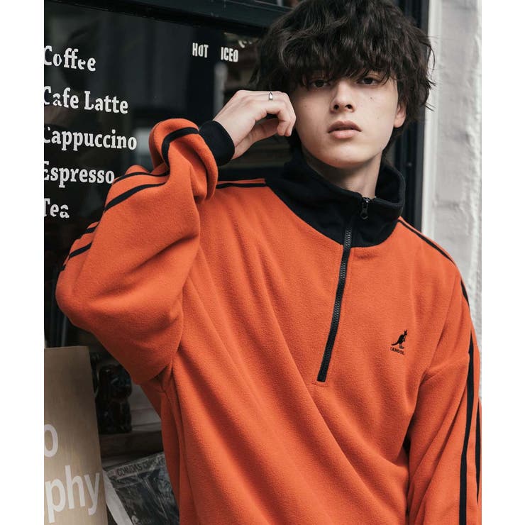 新色追加 KANGOL ハーフジップフリース | Rocky Monroe | 詳細画像19 