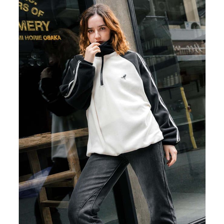 新色追加 KANGOL ハーフジップフリース | Rocky Monroe | 詳細画像24 