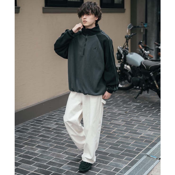 新色追加 KANGOL ハーフジップフリース | Rocky Monroe | 詳細画像28 