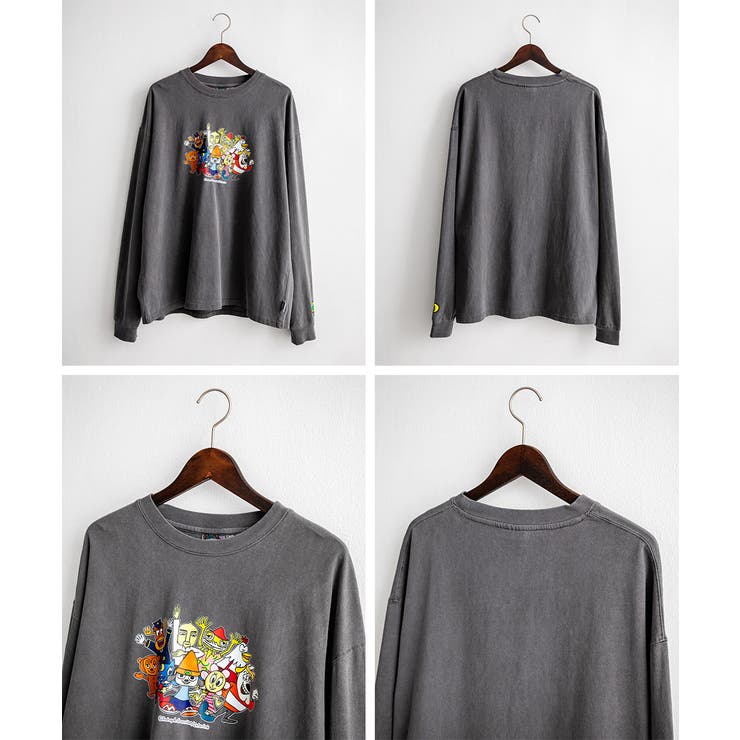 プリントTシャツ 長袖 ロンT[品番：OE000008338]｜Rocky Monroe