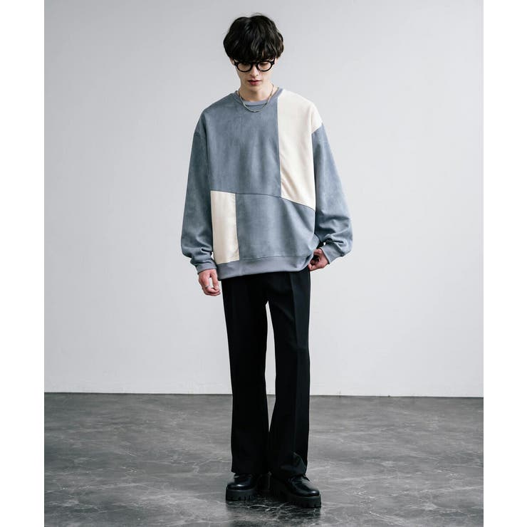 ロンT スエード オーバーサイズ[品番：OE000008407]｜Rocky Monroe