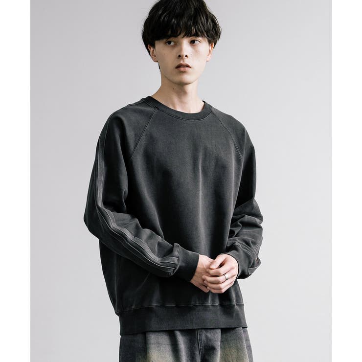 トレーナー ヘビーウェイト 袖ライン[品番：OE000008378]｜Rocky