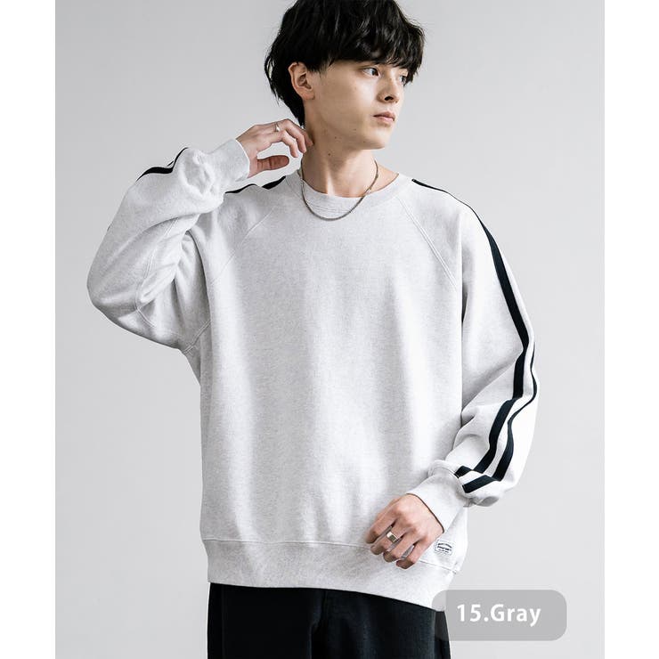 新品 アルベロベロ トレーナー トレーナー ヘビーウェイト 袖ライン[品番：OE000008378]｜Rocky