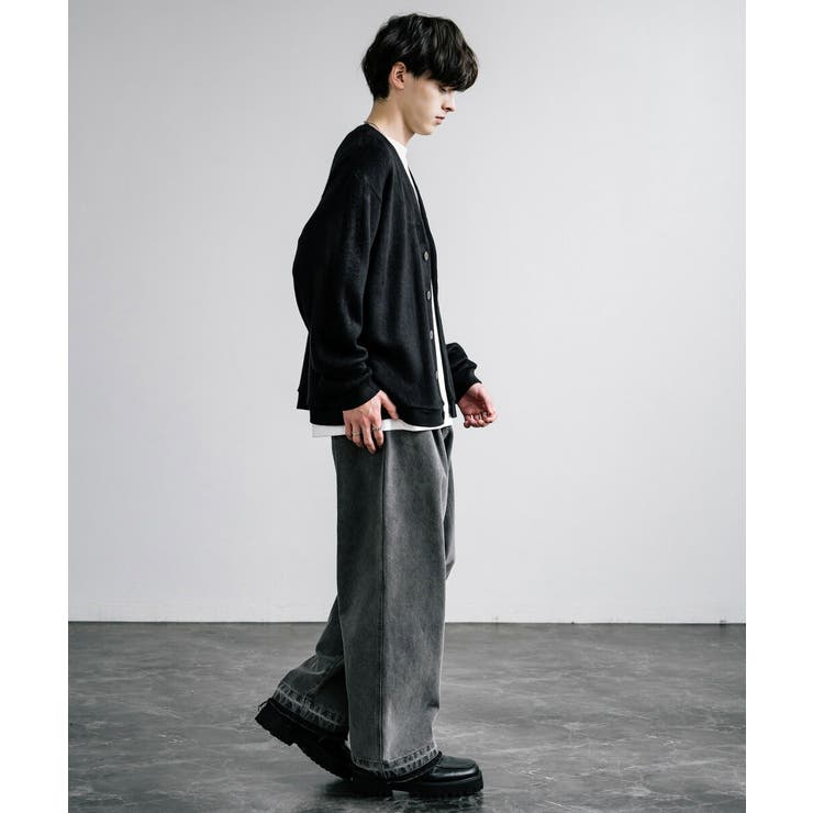 ニットカーディガン モヘアライク ウールシャギー | Rocky Monroe | 詳細画像4 