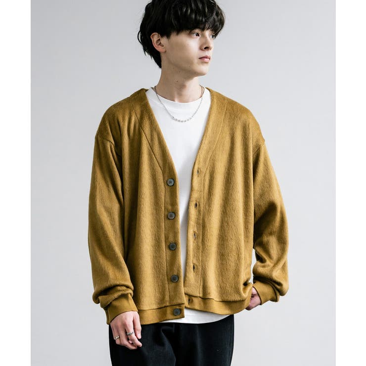 ニットカーディガン モヘアライク ウールシャギー | Rocky Monroe | 詳細画像6 