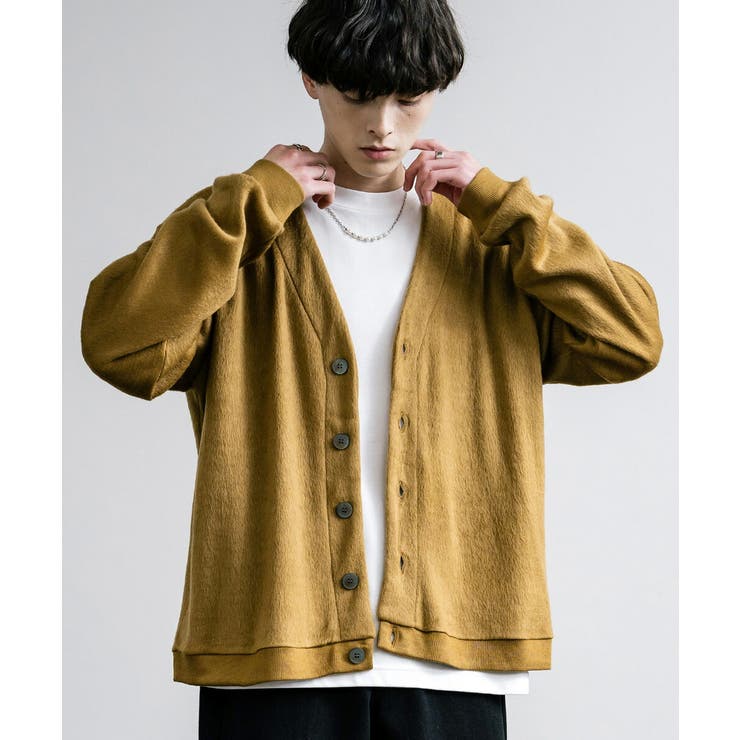 ニットカーディガン モヘアライク ウールシャギー | Rocky Monroe | 詳細画像7 