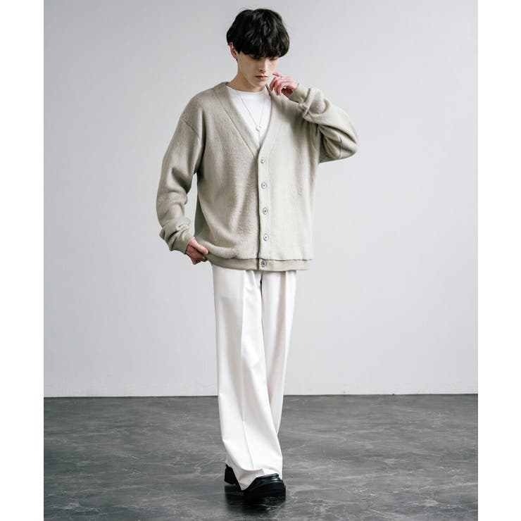 ニットカーディガン モヘアライク ウールシャギー | Rocky Monroe | 詳細画像8 