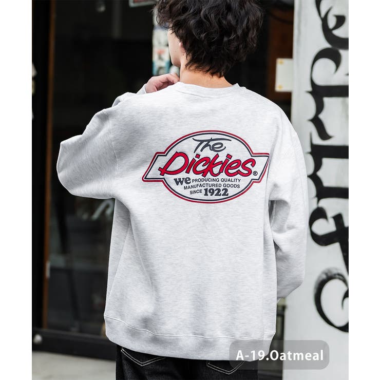A-19.オートミール | Dickies スウェット 裏起毛 | Rocky Monroe