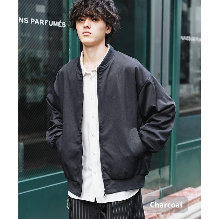 チャコール | フライトジャケット ブルゾン ショート | Rocky Monroe