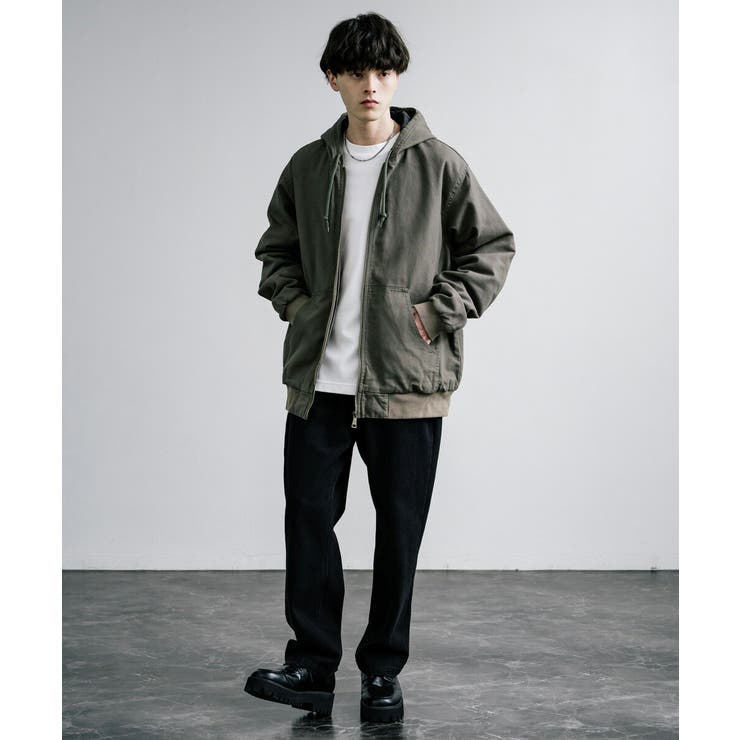 フードジャケット フルジップ ダック[品番：OE000008400]｜Rocky