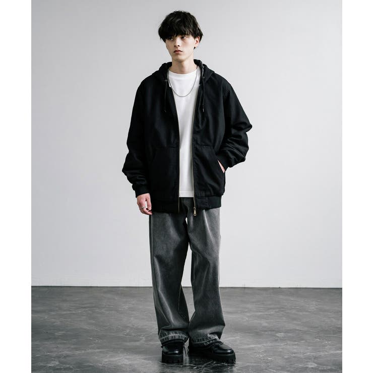 フードジャケット フルジップ ダック[品番：OE000008400]｜Rocky