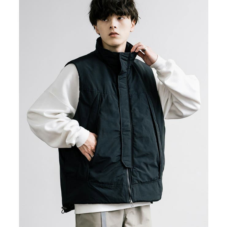 ロージーモンスター　中綿　ベスト 中綿ベスト ジップアップ LEVEL7[品番：OE000008426]｜Rocky Monroe