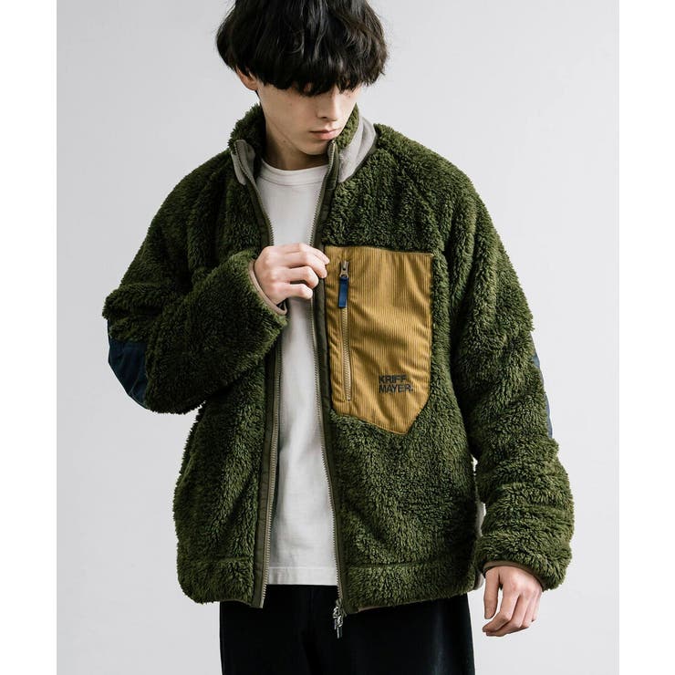 ボアジャケット ブルゾン スタンドネック[品番：OE000008430]｜Rocky