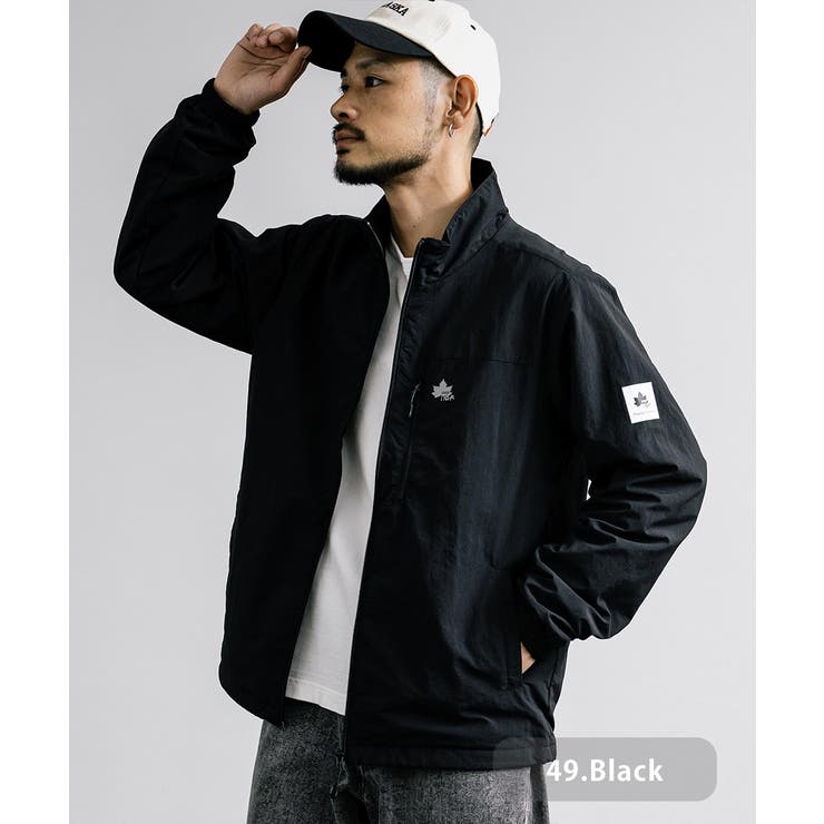 ナイロンジャケット 裏起毛 ブルゾン[品番：OE000008461]｜Rocky