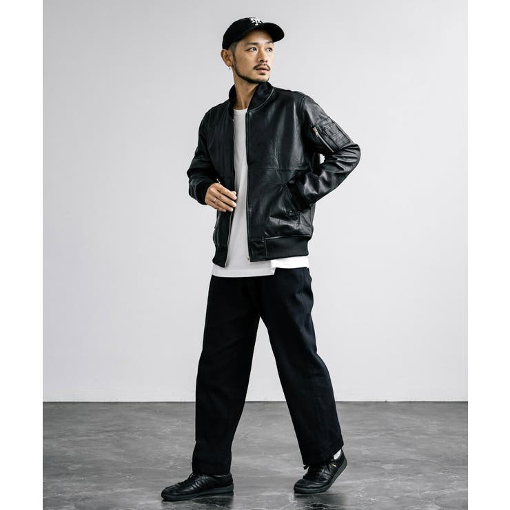 SOPHNET モンテベロ thinsulate レザー ジャケット リリジップ