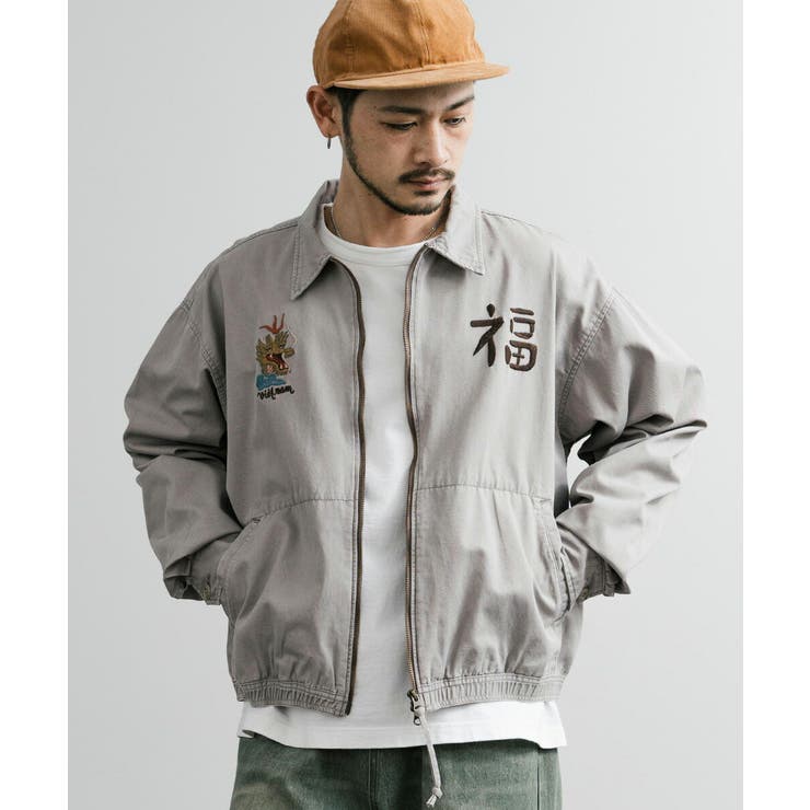 スーベニアジャケット ブルゾン 刺繍[品番：OE000008530]｜Rocky