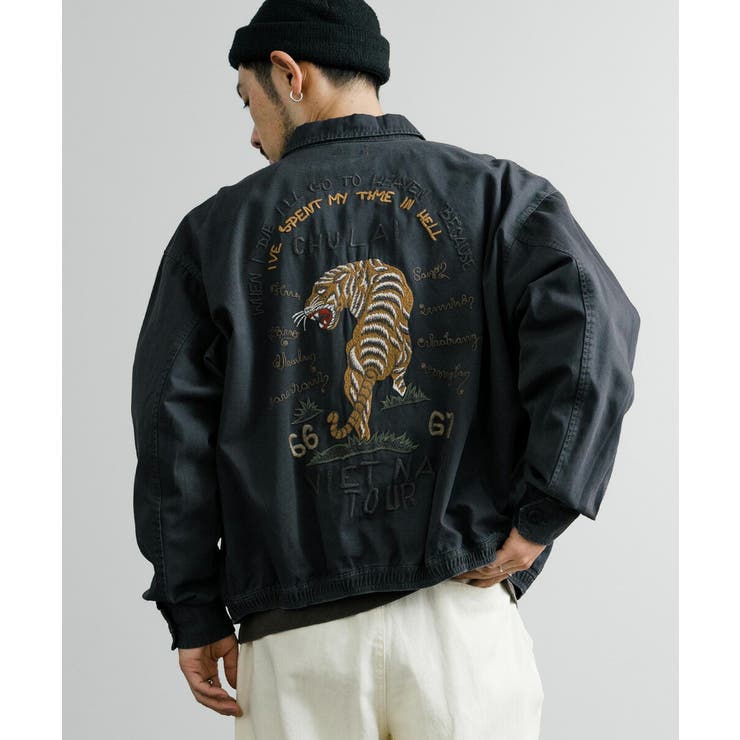 スーベニアジャケット ブルゾン 刺繍[品番：OE000008530]｜Rocky