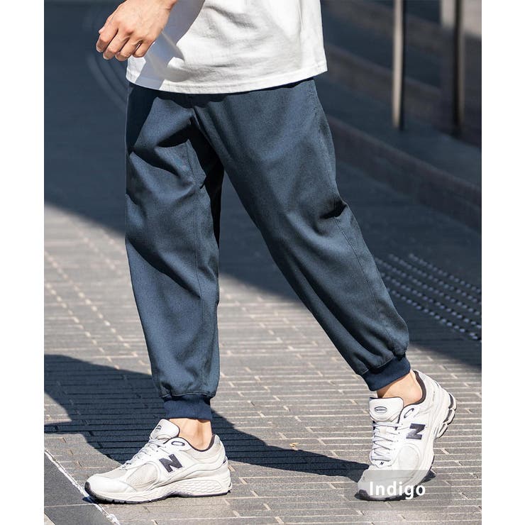 インディゴ | 接触冷感 ジョガーパンツ ストレッチ | Rocky Monroe