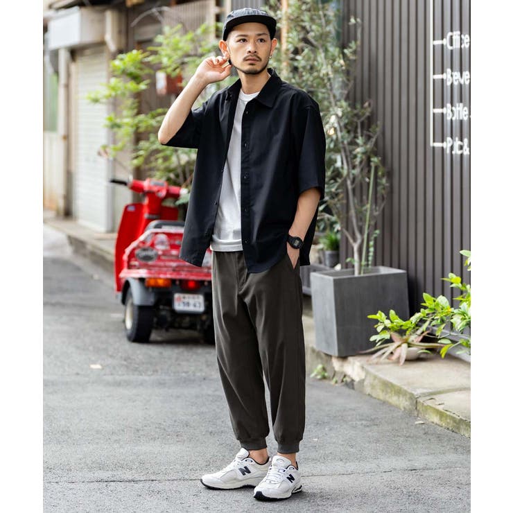 接触冷感 ジョガーパンツ ストレッチ | Rocky Monroe | 詳細画像8 